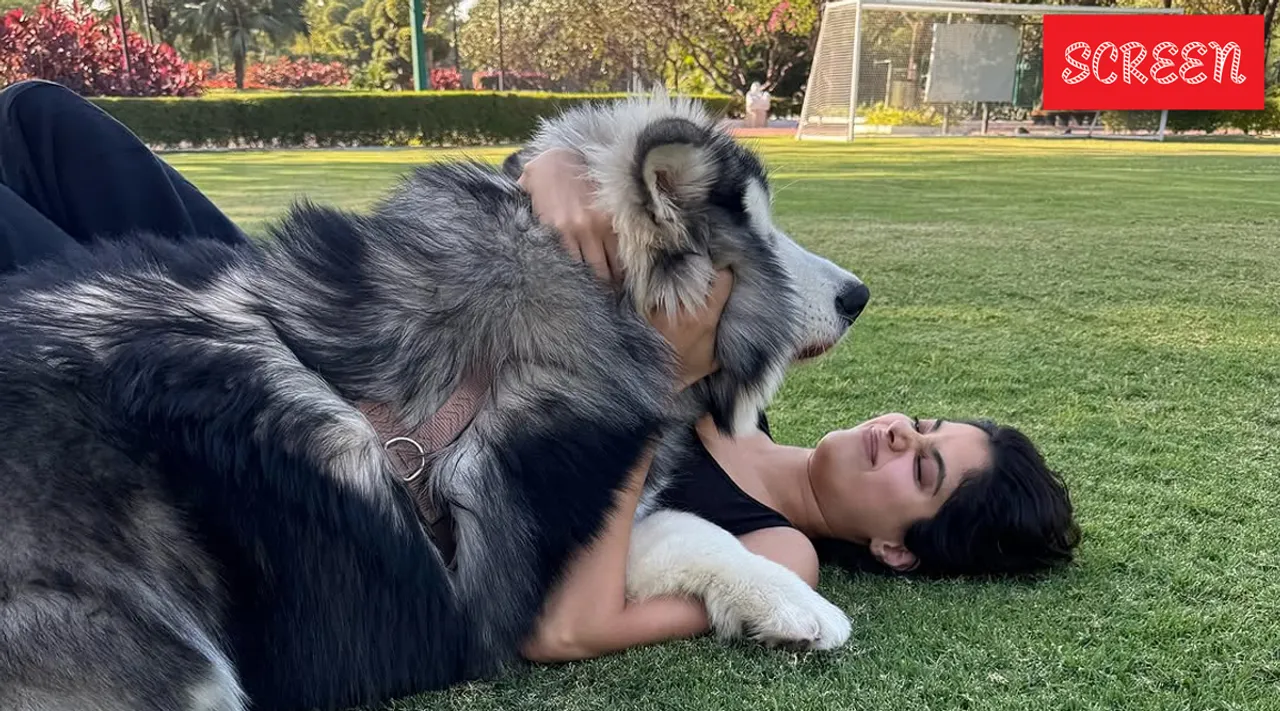 Janhvi Kapoor Dog