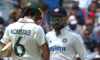 Virat Kohli involved in physical altercation with Sam Konstas fans reacion Tamil News