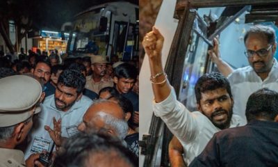கோவையில் பாஜக மாநில தலைவர் அண்ணாமலை கைது.. நடந்தது என்ன?