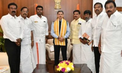 ஆளுநருடன் அண்ணாமலை திடீர் சந்திப்பு.. விவாதித்தது இதுதானா? - வெளியான தகவல்!