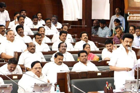 சட்டமன்றத்தில் ஆட்சேபனைக்குள்ளான கனிம நில வரிச் சட்ட மசோதா.. குரல் வாக்கெடுப்பில் நிறைவேற்றம்