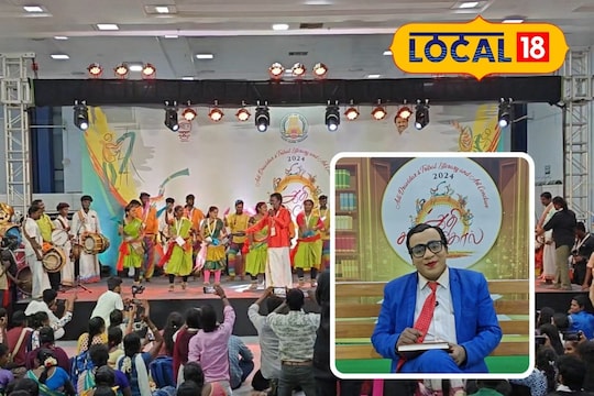 சென்னை - ஆதிகலைக் கோல்விழாவில் அண்ணல் அம்பேத்கர் வேடம்