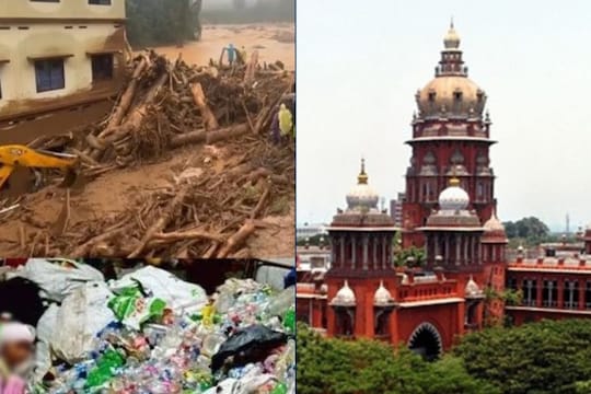 இயற்கை பேரிடர்களுக்கு நாமே காரணம் - உயர் நீதிமன்றம் வேதனை
