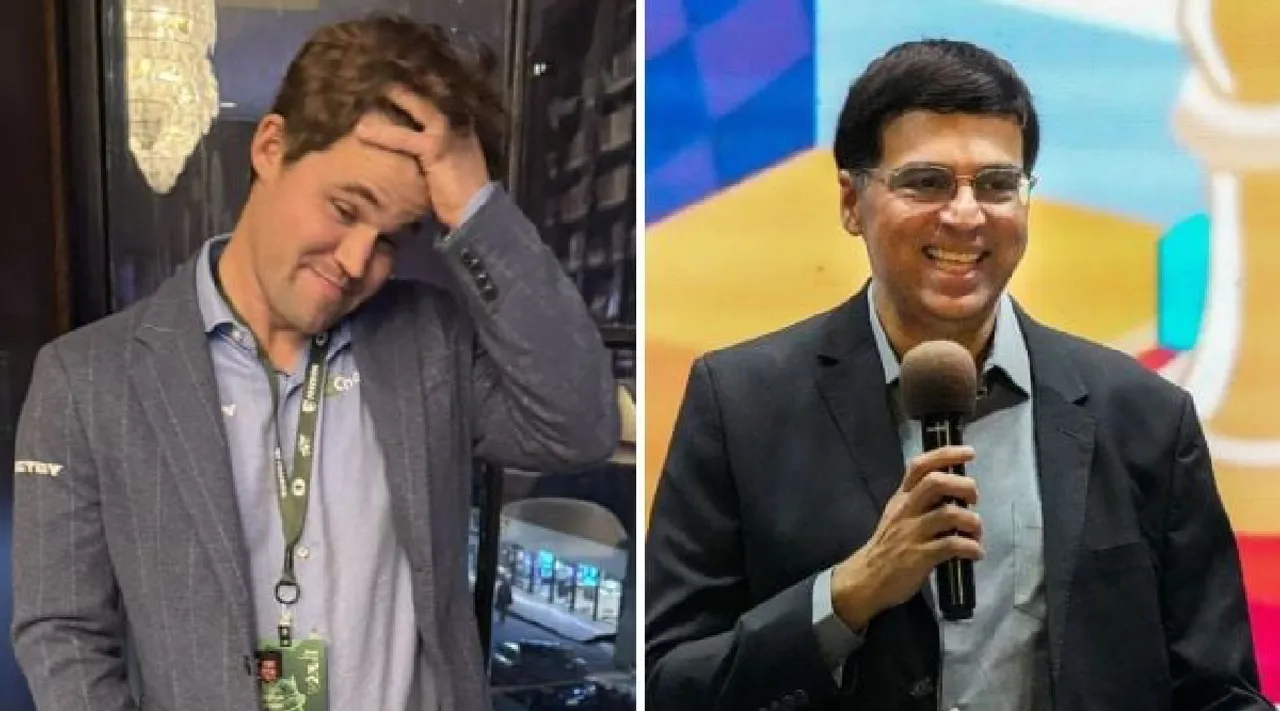 Viswanathan Anand on Magnus Carlsen exit from FIDE World Rapid and Blitz Championship 2024 Tamil News