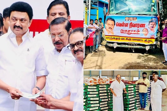 ஃபெஞ்சல் புயல் பாதிப்பு..! ஒரு மாத சம்பளத்தை வழங்கிய முதலமைச்சர் மு.க.ஸ்டாலின்