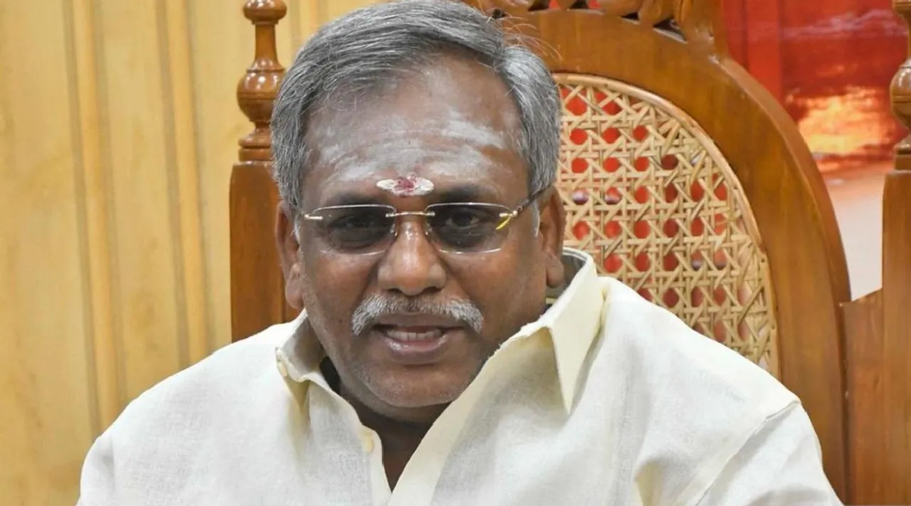 Puducherry Legislative Assembly Speaker R Selvam responds to Independent MLA G Nehru letter for No confidence motion Tamil News