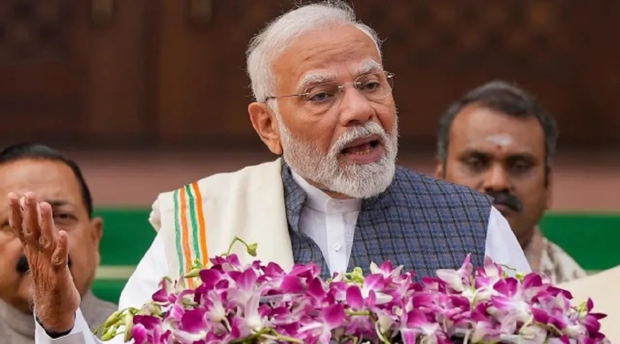 modi parliament address