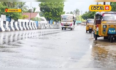 ராமேஸ்வரத்தில் மிதமான மழை