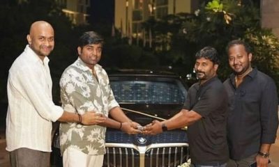 மகாராஜா படத்தின் இயக்குனர் நிதிலனுக்கு BMW கார் பரிசு… தயாரிப்பு நிறுவனம் கவுரவித்தது…