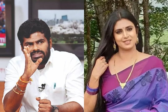 “திமுகவை வீழ்த்த அனைவரும் ஒன்றிணைய வேண்டும்” - அண்ணாமலையைச் சந்தித்த பின் நடிகை கஸ்தூரி கருத்து