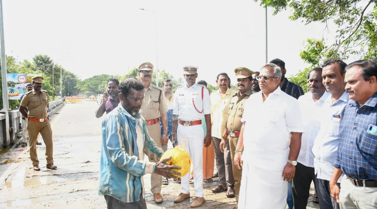cyclone fengal Puducherry - Cuddalore edayarpalayam bridge open After 6 days Tamil News