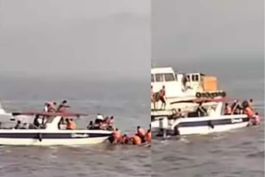 Mumbai Boat Crash | மகாராஷ்டிராவில் 13 பேர் உயிரிழந்த சுற்றுலாப் படகு விபத்து: எப்படி நடந்தது?