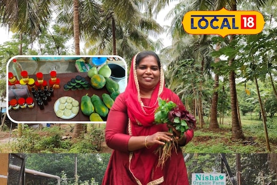ஒருங்கிணைந்த பண்ணையில் அசத்தும் நிஷா மைதீன்.