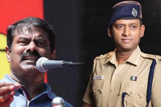 "திருச்சி எஸ்.பி. வருண்குமார் தான் நாட்டை ஆளுகிறாரா?" - நாதக குறித்த பேச்சுக்கு சீமான் கடும் எதிர்வினை!