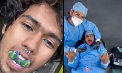 நாக்கை இரண்டாக பிளந்து டாட்டூ குத்தும் வீடியோ வெளியீடு... திருச்சியில் அதிர்ச்சி சம்பவம்