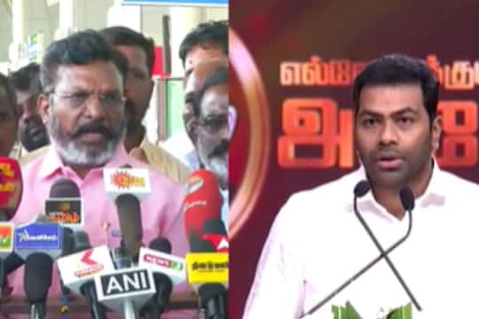 Thirumavalavan | ஆதவ் அர்ஜூனா மீது என்ன நடவடிக்கை ? - விசிக தலைவர் திருமாவளவன் விளக்கம்!