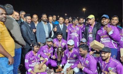 சவுதி அரேபியாவில் தமிழர்கள் விளையாடிய லீக் கிரிக்கெட்.. சாம்பியன் ஆன மதுரை அணி!