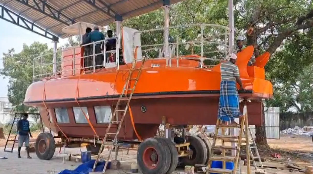 Puducherry LUXURIOUS yacht production Tamil News