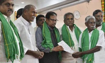 puducherry cm rangasamy fengal cyclone relief fund for farmers date January 16 Karaikal Tamil News