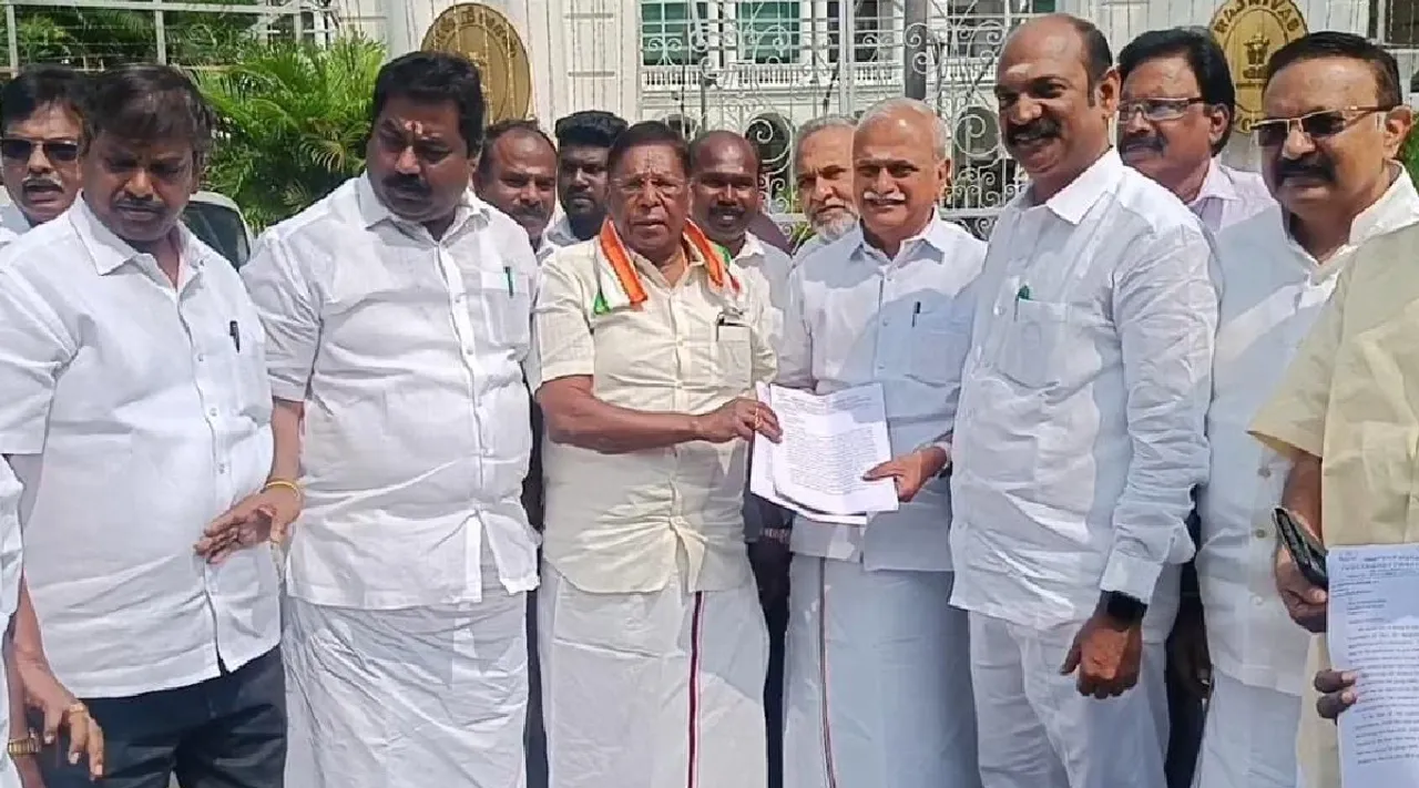 Puducherry congress meet Lieutenant Governor K Kailashnathan excise policy Tamil News