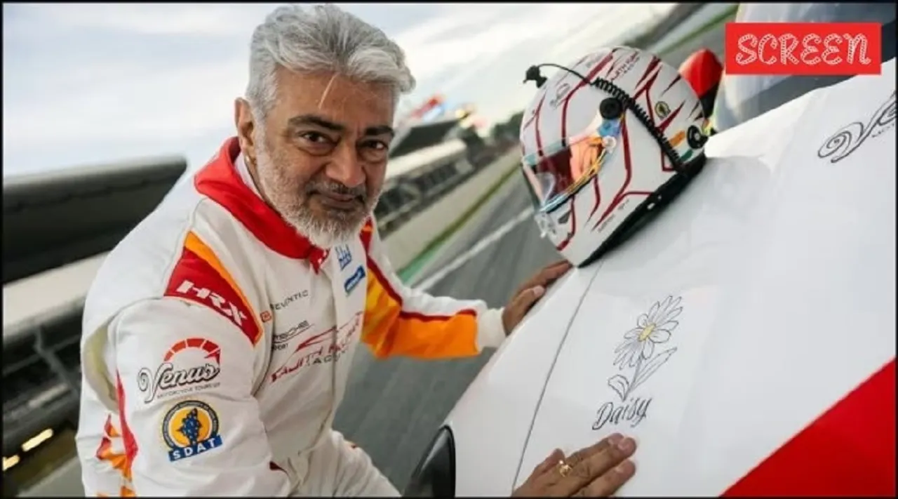 ajith race car