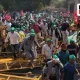 Farmers protest