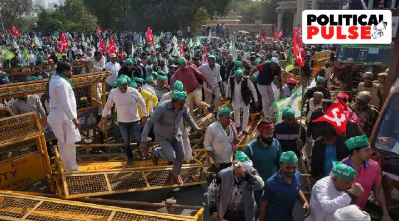 Farmers protest