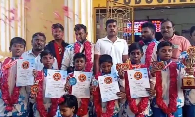 Puducherry students win medals in 4th India Open International Kickboxing Tournament 2025 Tamil News