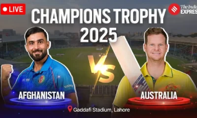 australia vs afghanistan live cricket score champions trophy 2025 10th match aus vs afg live scorecard updates lahore Tamil News