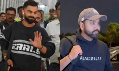 video Rohit Sharma Virat Kohli Arrive In Nagpur For IND vs ENG ODI Series pitch report Tamil News