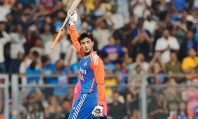 Abhishek Sharma Glorious Tribute To Yuvraj Singh After Wankhede Heroics Tamil News