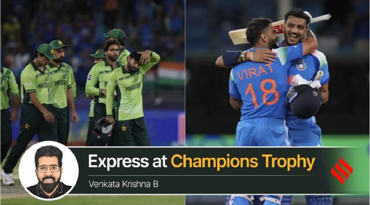 IND vs PAK Champions Trophy Clinical India timid Pakistan Tamil News