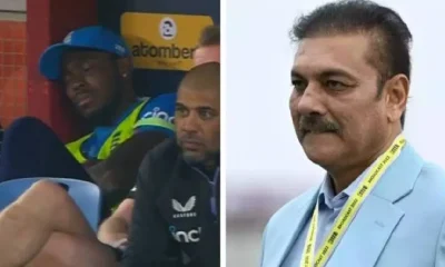 Ravi Shastri on Jofra Archer napping in dugout Ahmedabad India vs England 3rd odi video Tamil News