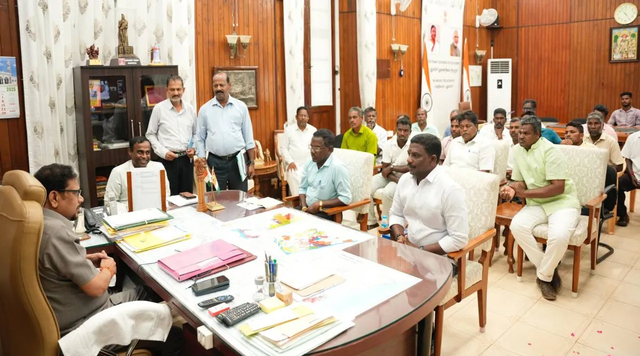 puducherry lg fishermen
