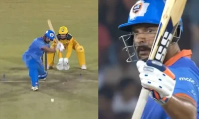 Video Yuvraj Singh Smashes 7 Sixes IML Tamil News