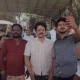 Karan Tamil Cinema actor coimbatore maruthamalai murugan temple Selfie with fans Tamil News