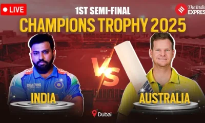 Australia vs India  live cricket score champions trophy 2025 1st semi final ind vs aus live scorecard updates dubai in Tamil