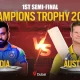 Australia vs India  live cricket score champions trophy 2025 1st semi final ind vs aus live scorecard updates dubai in Tamil