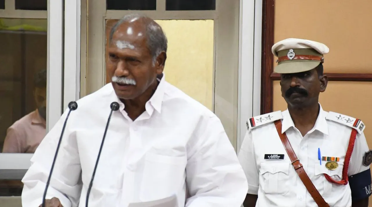 Puducherry Assembly session CM Rangasamy Thirunallar medical college central govt permission Tamil News
