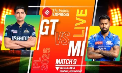 IPL 2025 GT vs MI LIVE Cricket Score Online Gujarat Titans vs Mumbai Indians 9th Match  Ahmedabad Tamil News