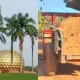 Puducherry police vehicle seizing Auroville illegal Red sand extraction Tamil News