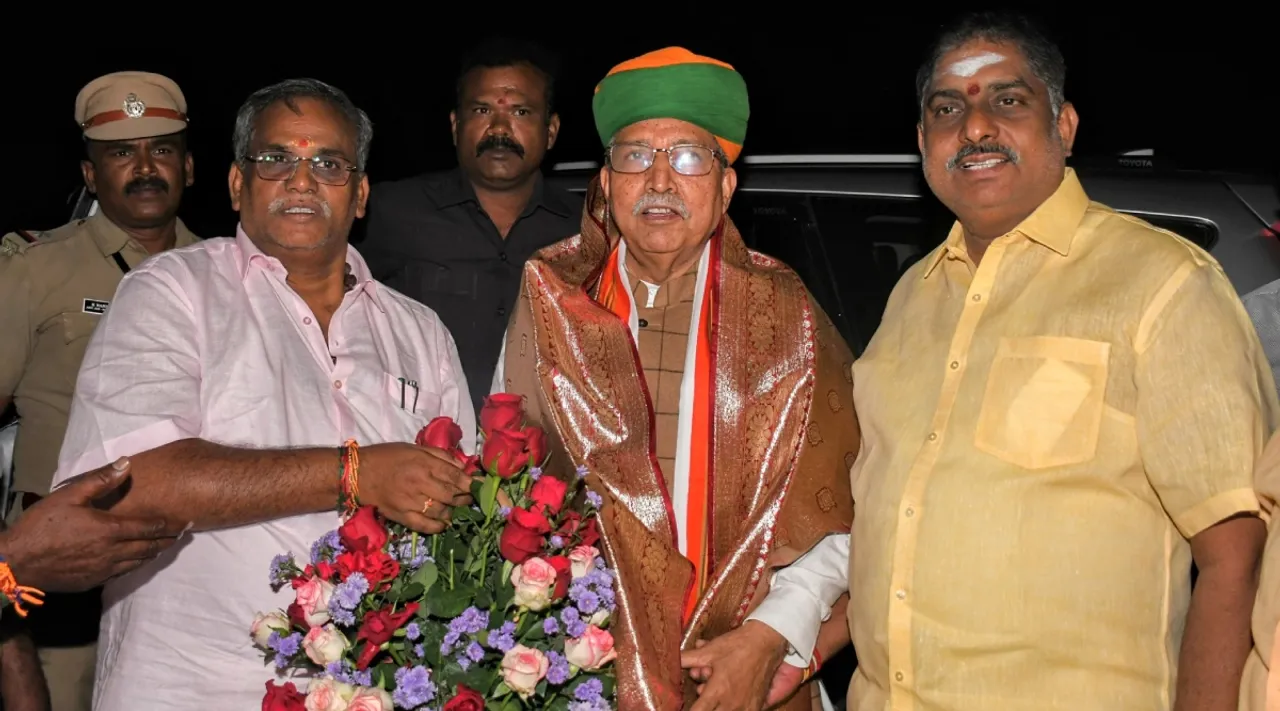 Arjun Ram Meghwal Union Minister States speech on Hindi imposition in Puducherry Tamil News
