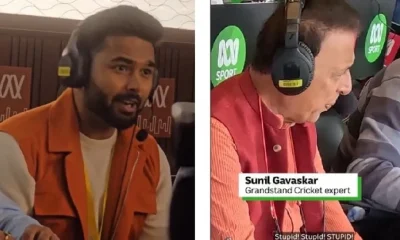 Video Rishabh Pant recreates stupid stupid stupid commentary clip of Sunil Gavaskar Tamil News
