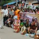 Pondy congress protest