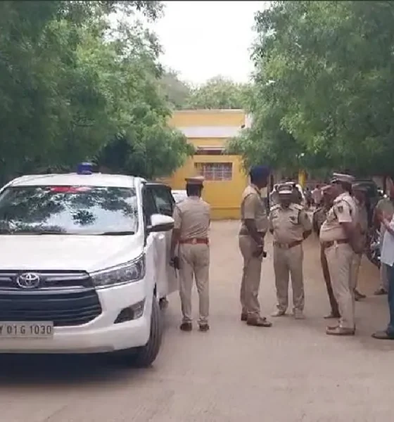 Pondy bomb threat