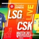 LSG vs CSK LIVE Cricket Score 2025 IPL 30th match live cricket score updates Lucknow Super Giants vs Chennai Super Kings Rishabh Pant Mahendra Sigh Dhoni Ekana Cricket Stadium Lucknow Tamil News