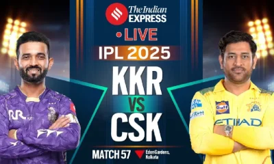 KKR vs CSK LIVE Cricket Score IPL 2025 today 57th Match Kolkata Knight Riders vs Chennai Super Kings Eden Gardens Kolkata Tamil News