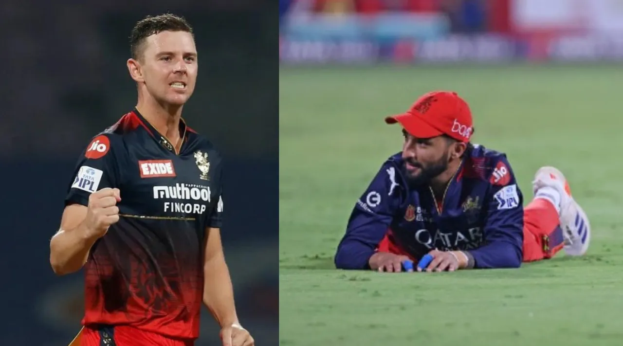 IPL 2025 RCB Big blow Patidar injury Hazlewood unlikely to return Tamil News