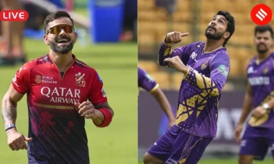 RCB vs KKR LIVE SCORE Updates IPL 2025 Today 58th Match Royal Challengers Bengaluru vs Kolkata Knight Riders  Tamil News