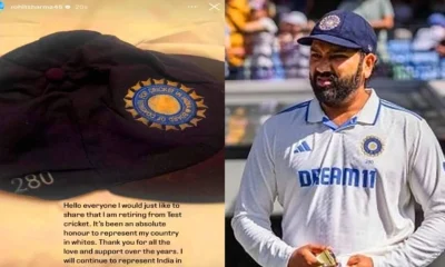 Rohit Sharma retires